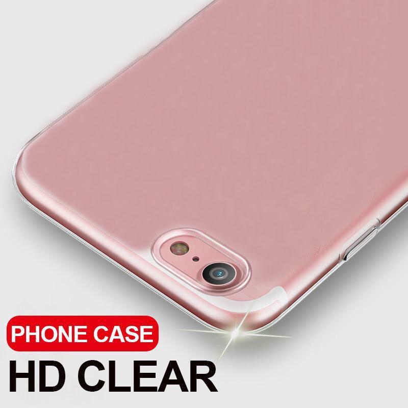 

Ультра тонкий прозрачный чехол для iPhone 8 7 плюс 6 6S