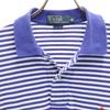 Polo by Ralph Lauren Border Pattern Short Sleeve Polo Shirt M Blue Fawn Men's Used