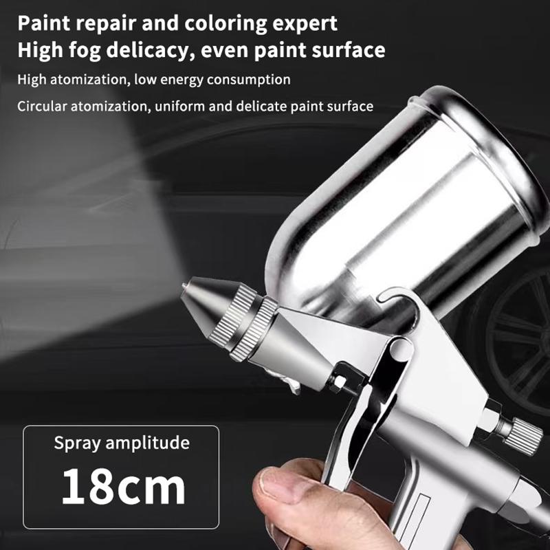 125Ml Mini Spray Gun 0.5Mm Nozzle Pneumatic Sprayer Professional Car Painting Repair Airbrush