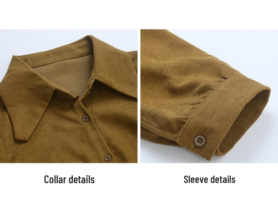 Women's Popular Melard Style Autumn Dress Set: Long Sleeve Vest & Shirt Two-Piece