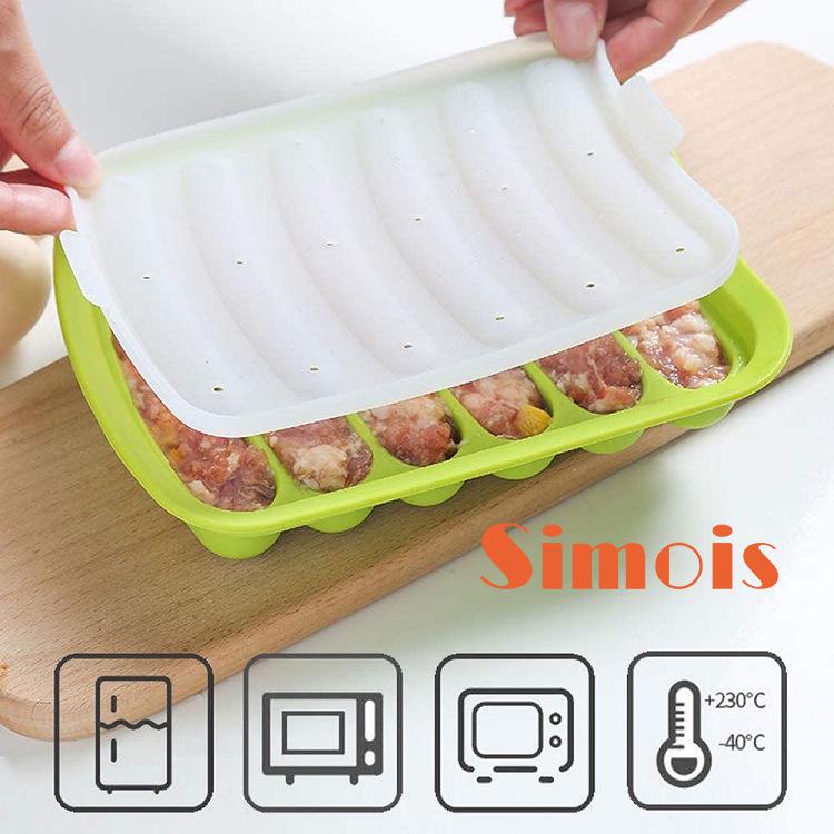Silicone Hot Dog & Sausage Mold for Homemade DIY Baby Food