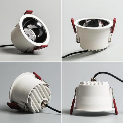 IP65 Wasserdichte LED Einbauleuchte 7W12W15W/18W24W30W LED Deckenleuchte Innen-Außenbeleuchtung für Badezimmer/Balkon AC110V/220V