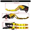 090E Easy Install Motorcycle Gear Brake Lever Light Weight Metal for CLICK150