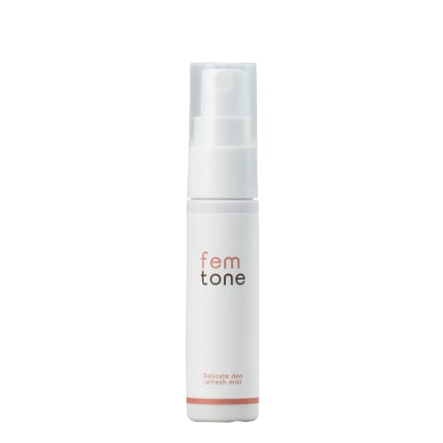 

fem tone Delicate Deo Refresh Mist, Fragrance-Free, for Delicate Zone Odor Care, Refreshes Easily on the Go (Product Number: 30ml), Effective Against