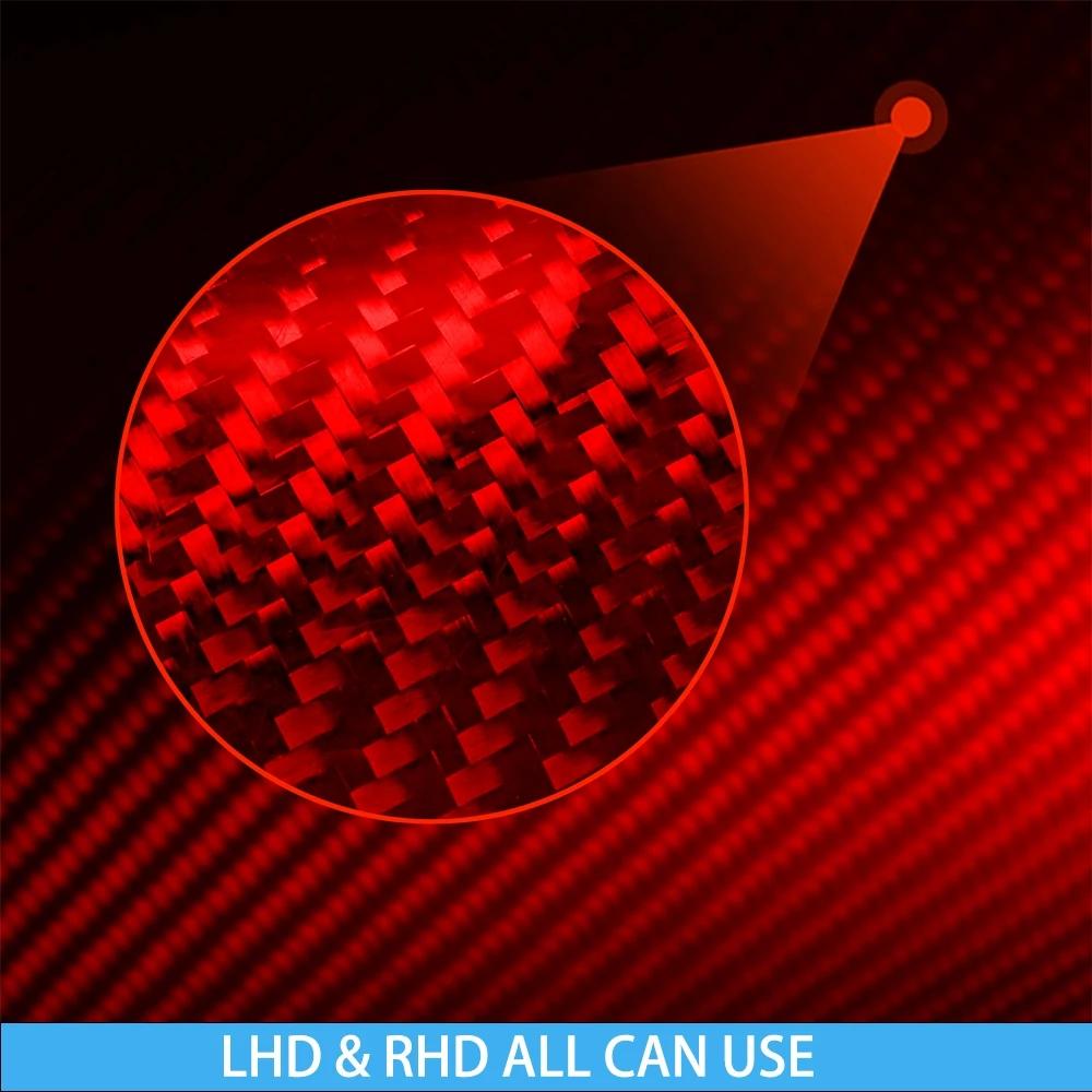 For BMW 4 Series G22 G23 G26 -2024 Carbon Fiber Center Console CD AC Radio Buttons Interior Car Accessories Cover Stickers