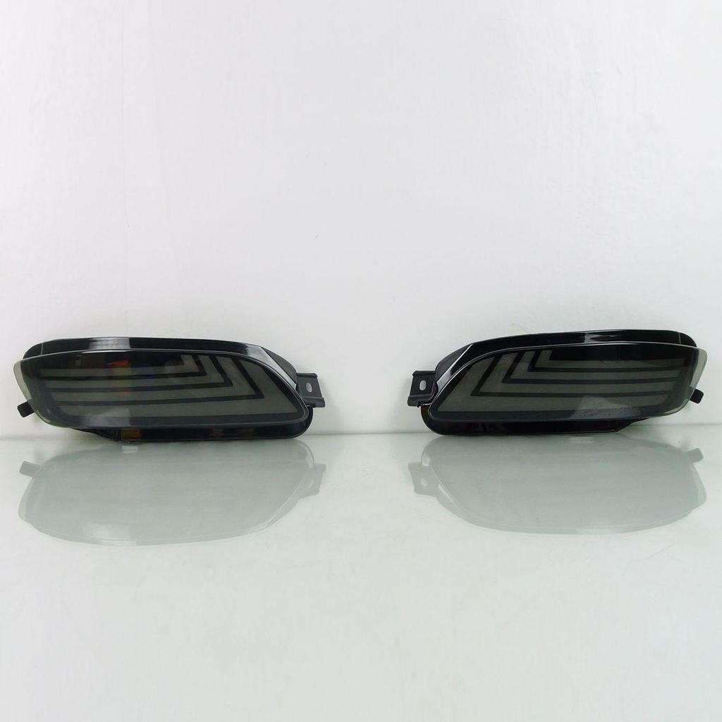Compatible 03-08 Lexus RX Rear Bumper Lights: Flowing Water LED, Daytime Running, Brake Flash, Turn Signal Upgrade.