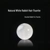 White Fluorite & Green Rabbit Hair Silk Beads for DIY Jewelry Bracelets & Necklaces