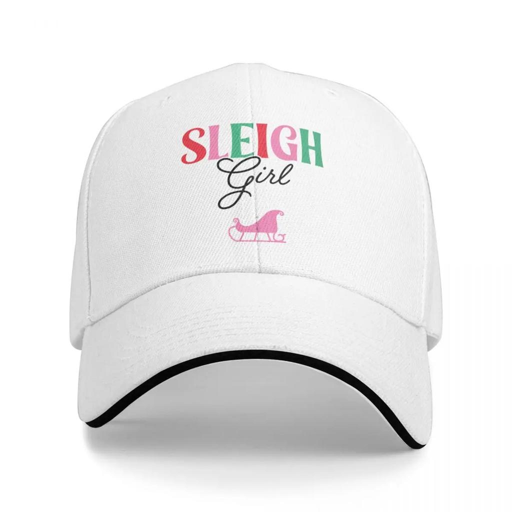 Sleigh Girl, Christmas Baseball Cap New Hat Birthday New In Hat Fishing Caps Man Hats Woman Men's