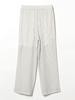 B:MING LIFE STORE by BEAMS Sheer Striped Pants (Sizes S-M) Women's Charcoal Gray