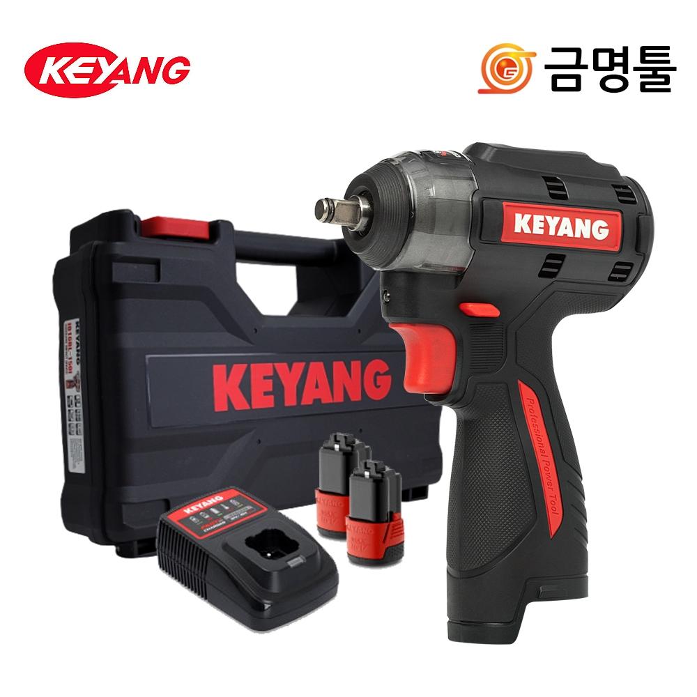 

Gyeyang IW16BL 160I аккумуляторный ударный гайковерт 16 В 2,0 Ач 2 упаковки 3 8-дюймовый двигатель BL 3 регулировки скорости