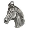 Australian Stock Horse - Silver-plated Key Ring, Handbag Decoration, Backpack Pendant by Art-Dog