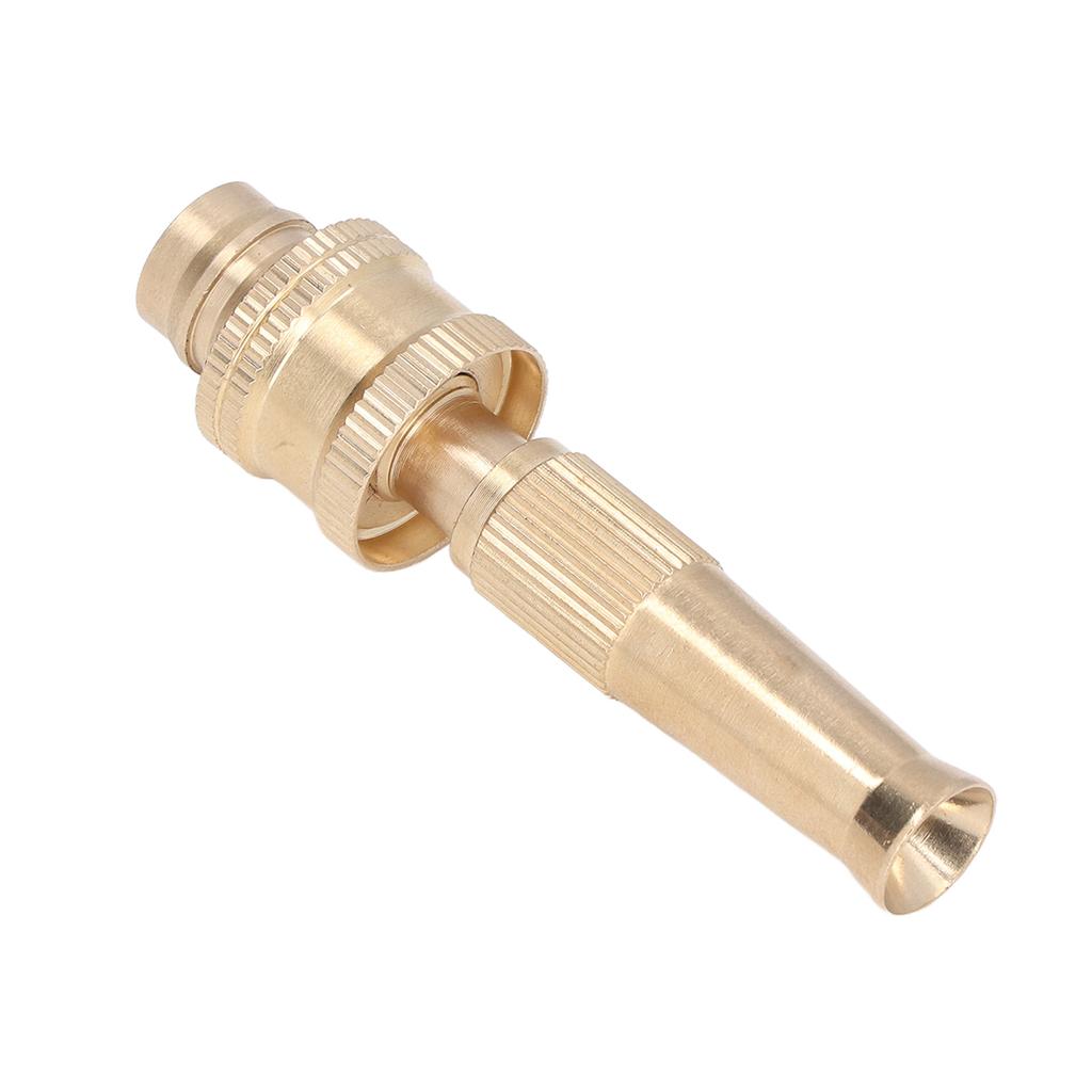 Water Hose Nozzle G1/2 Internal Thread High Pressure Resistant 15mm Outlet Diameter Adjustable