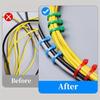 500/300/100pcs Colorful 4-Inch Nylon Zip Ties Ideal for Securing Cables Perfect for Use In Homes Gardens Garages And Workshops