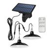 3 Lighting Modes Solar Led Pendant Light Solar Powered Lamp with Remote Control Waterproof Outdoor Camping Garden Hanging Light