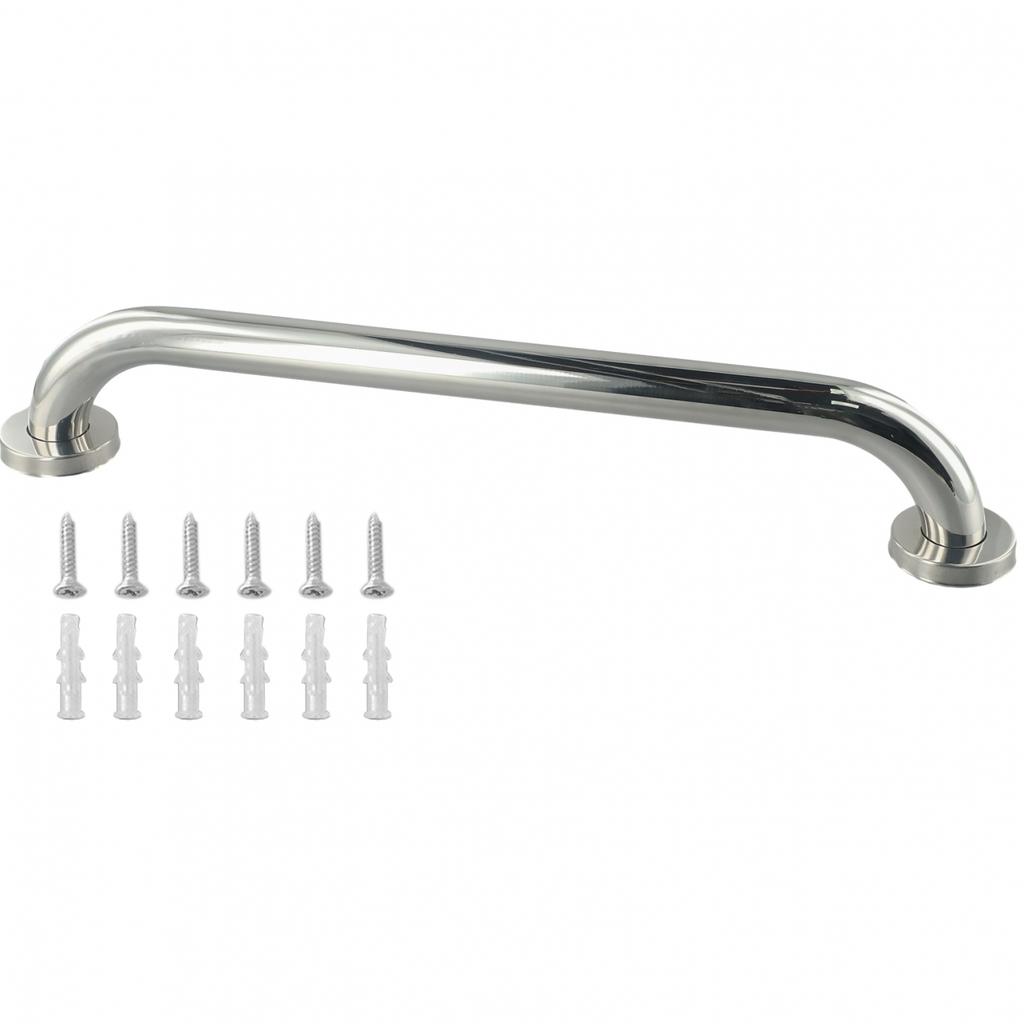 Grab Grip Handle 1pcs Grip Silver Useful Home Hotail