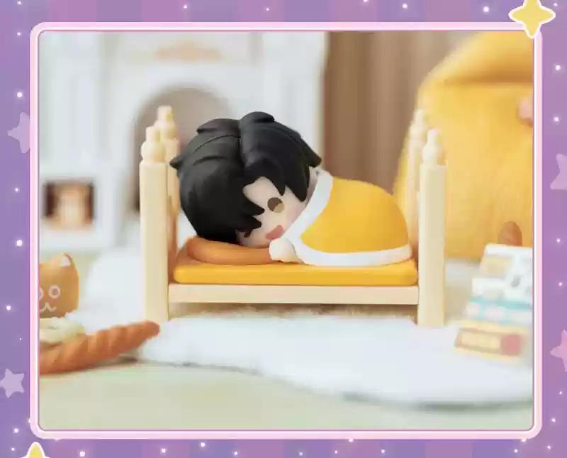 Link Click Warm Bedding Stackable Dolls Agent Blind Box Collectible Figures Trendy Toys And Hobbies For Children And Adults