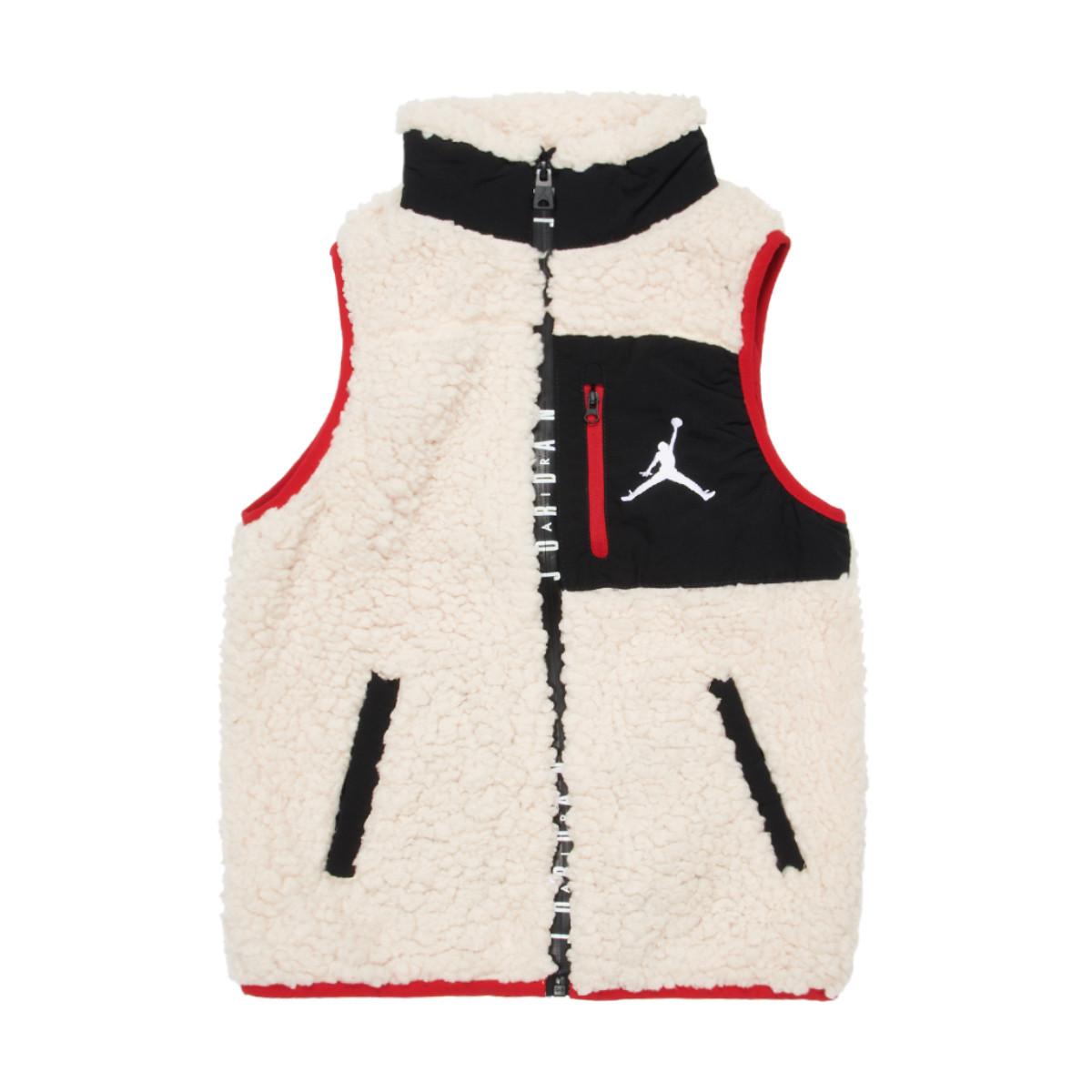 

Jordan Comfortable Windproof Warm Plush Vest Kids vests Khaki Red DO3628-210 L