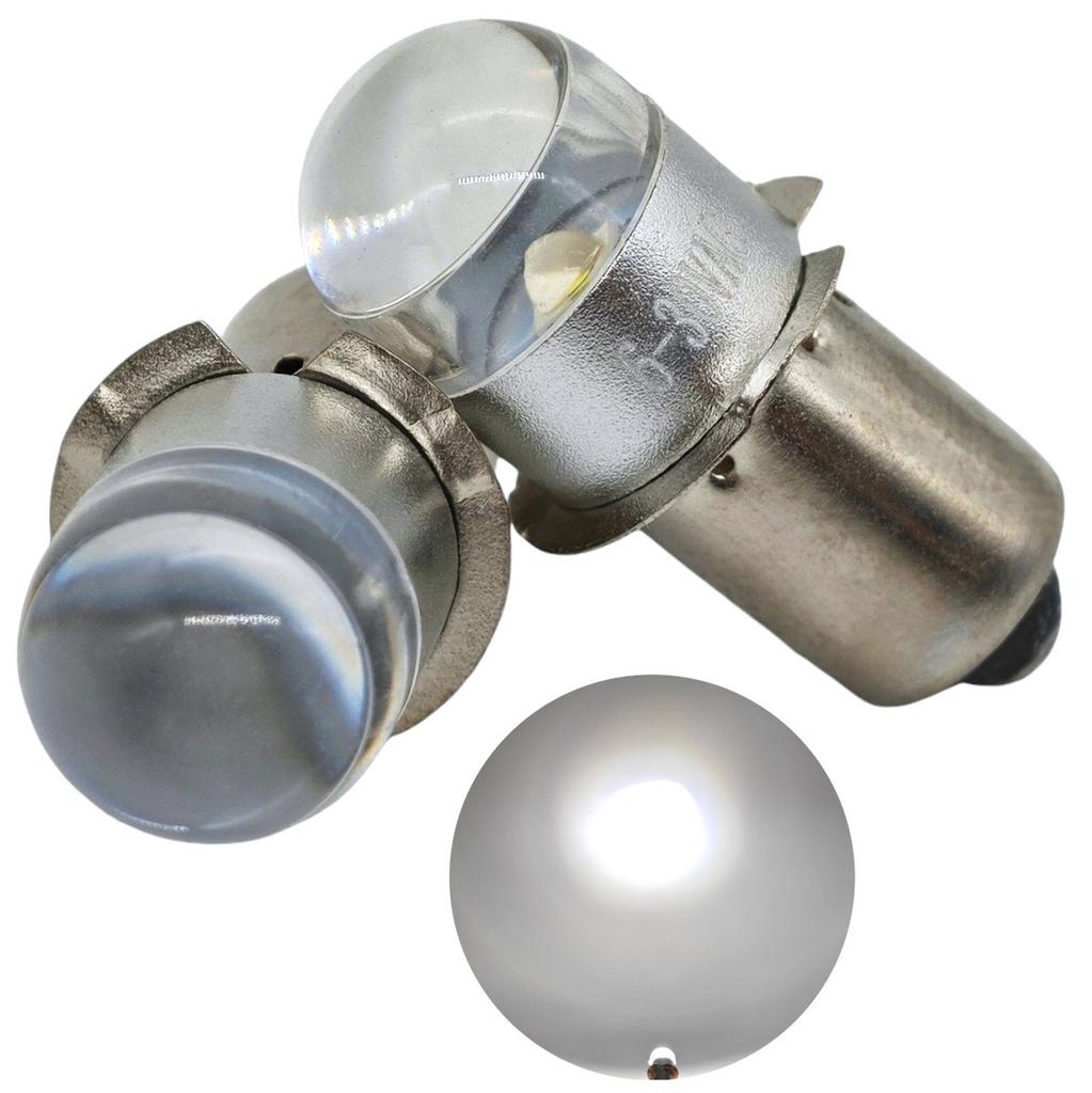 4 Pcs P13.5s LED Bulb LED PX13.5, P13, HS3 6-30V for Off-Road Flashlights