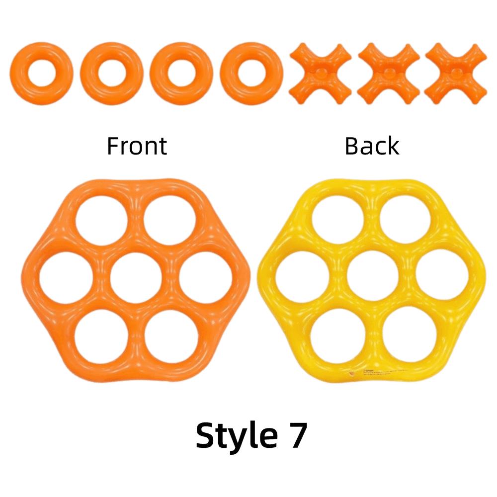 Triangle Shape Inflatable Ring Toss Toy PVC Material Inflatable Pool Toys Fun Water Games  Outdoor