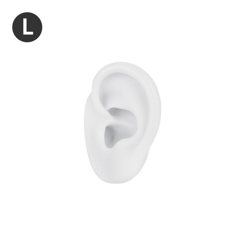 5D Silicone Ear Model for Ear Picking, Teaching, Jewelry Display, and Hearing Aid Demonstration
