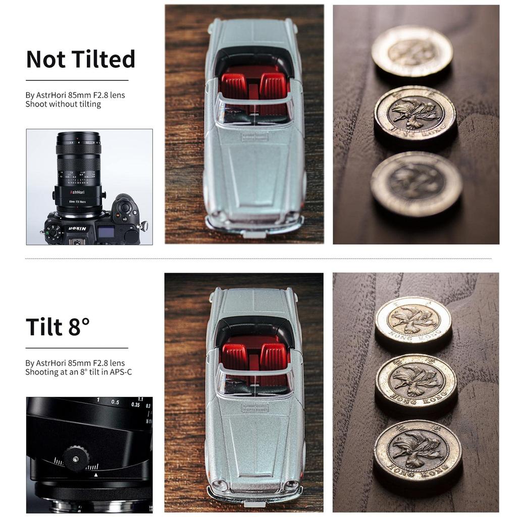AstrHori 85mm Macro Tilt Black Rock Star F2.8 11 E-Mount [2-Year Warranty]