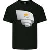Curled Cyprus Flag Cypriot Day Football Unisexs Light Cotton Tshirt