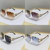 Geometric Square Style Sunglasses With Uv400 Protection For Outdoor Activities