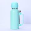 Stainless Steel Insulated Travel Mug With Handle Straw Spoon - 1300ml Large Capacity Vacuum Thermos Gym Office Outdoor