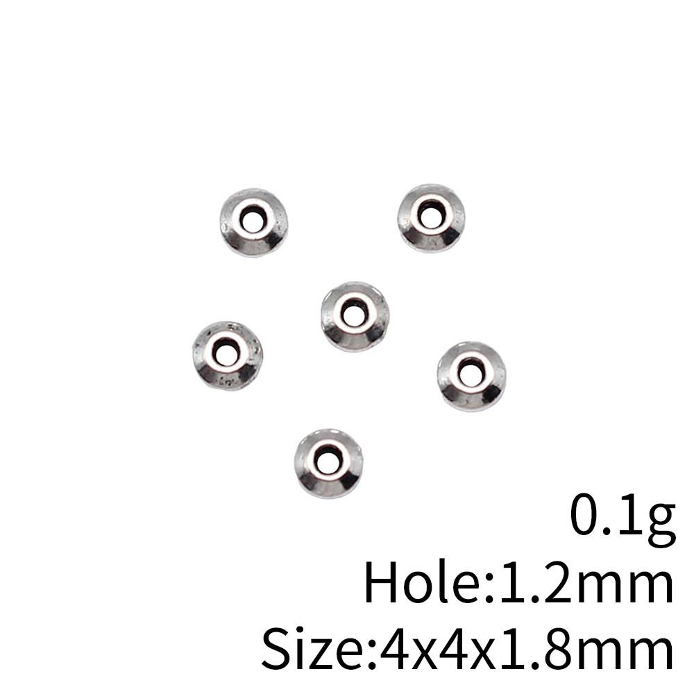 New Year's Day Jewelry Findings Small Torus Spacer Beads Accessories Parts Backpack Accessories