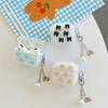 Pearl Bow Earphone Cover For Apple Airpods 4 Bluetooth Protective Case Airpods Pro Bow Pendant