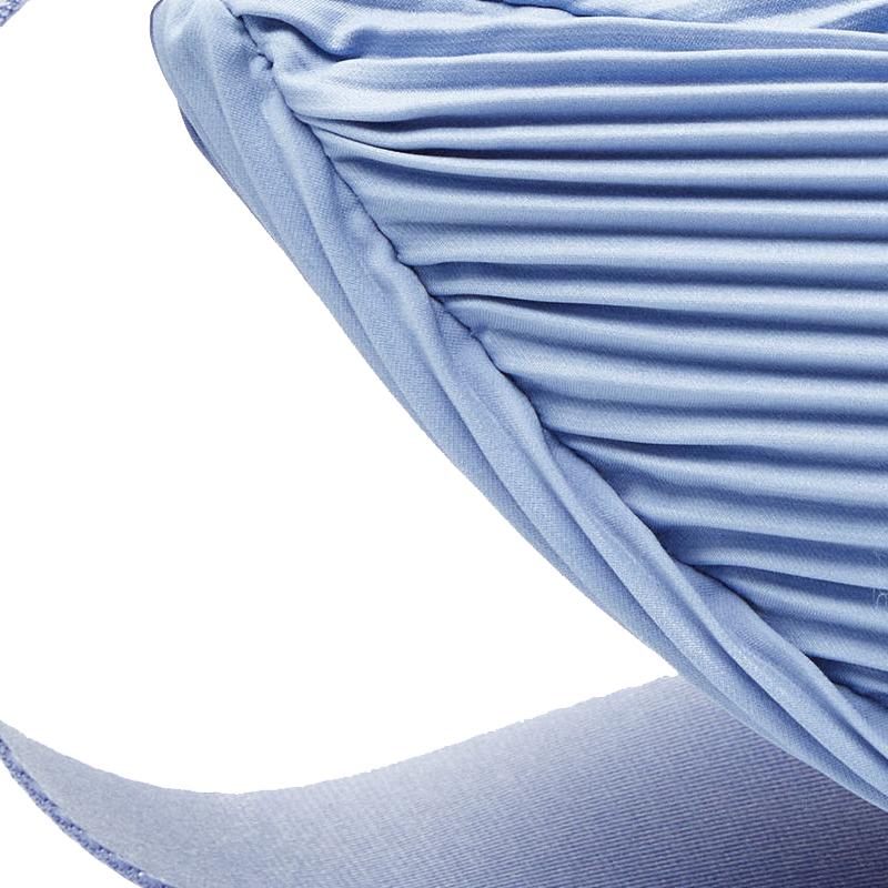 New COS Polyester Crescent Bag, Sling Bag, Shoulder Bag, Crossbody Bag Women's Light Blue 1204208003