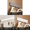 Space Aluminum Wall Hook Set With Strong Adhesive No Drilling Suitable For Bathroom And Closet Storage