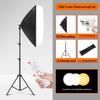 OLOEY 155W Studio Softbox Lighting Kit