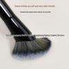 Dual-Ended Foundation and Contour Brush: Multi-Functional Professional Makeup Tool for Blush, Powder, and Contouring.