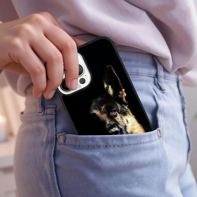 

German Shepherd Dog print Phone Case For iPhone 17 Air 15 16e 14 13 Pro Max Coque 12 11 Pro Max PLUS cover iPhone 17