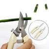 Sharp Stainless Steel Straight/Bent Head Pruning Shears Garden Supplies Branch Shears Grafting Tool