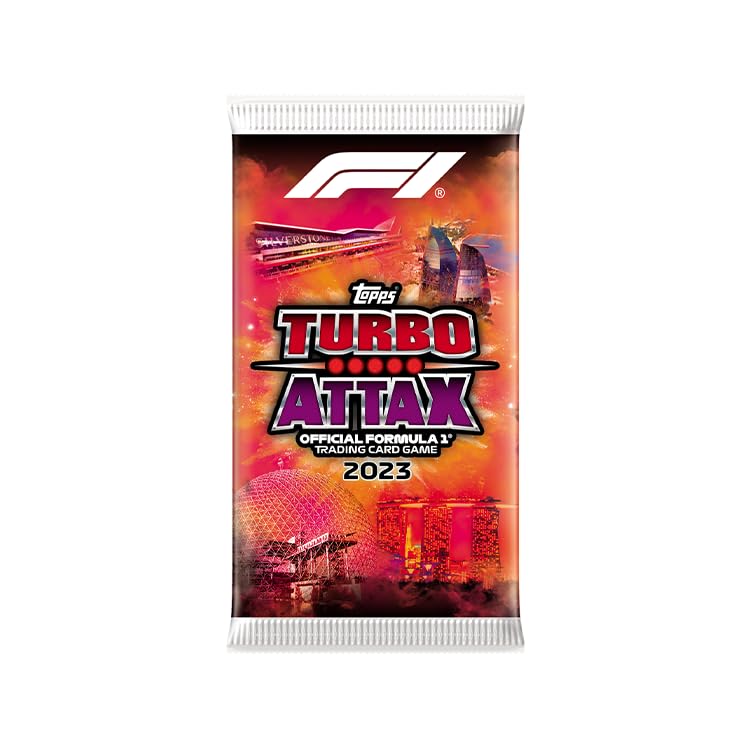 F1 Turbo Attack Trading Card Booster Box.