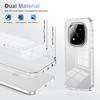 Applicable to Xiaomi Redmi note14Pro anti-skid mobile phone case Redmi 14C transparent A3 anti-drop POCOX6 protective case