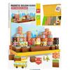 Magnetic Building Cubes: Educational Pink Castle Engineering Blocks