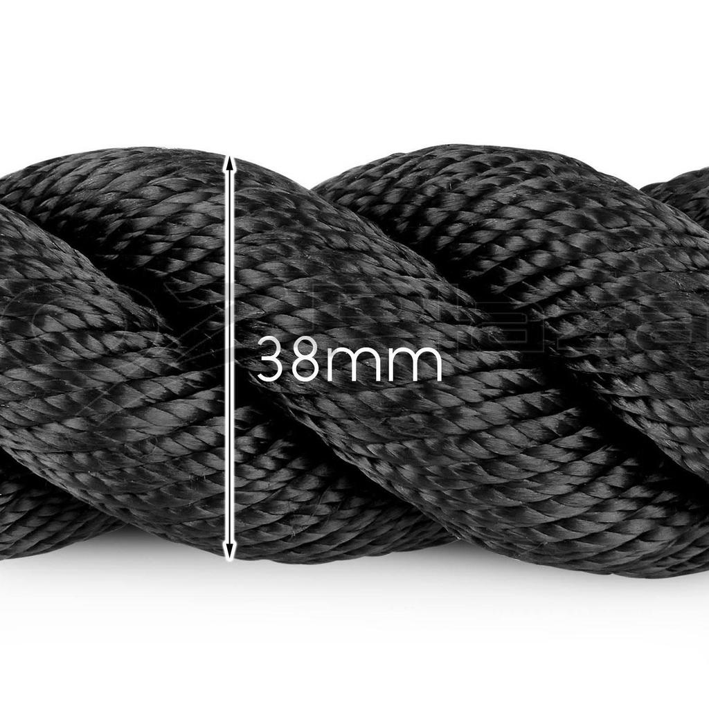 Giant Ring Professional UFC MMA Fitness Battle Rope for Explosive Power Training