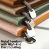PU Leather Cover Diary Book 100 Sheets Diary Agenda A5 Leather Notebook  Office Supplies