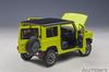 AUTOart 1/18 Scale Suzuki Jimny (JB64) Yellow with Black Roof, Finished Model, 78501