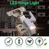 Goodland LED Under Cabinet Light Universal Wardrobe Light Sensor Led Armario Inner Hinge Lamp For Cupboard Closet Kitchen