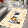 A Group of Kittens Cartoon Print Carpet for Living Room Bedroom Sofa Home Decor Non-slip Floor Mat Modern Rugs Luxury Gifts