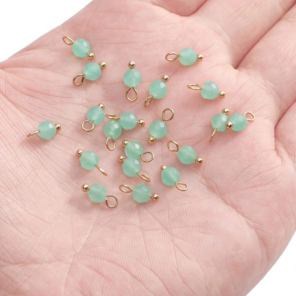 Natural Freshwater Pearl Pendant For DIY Bracelets Necklaces Jewelry Making