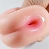 Peach Shape Male Masturbator Sex Doll with Anal Textured Channel Portable Silicone Pussies Masturbation Cup Adult Sex Toys for Men Penis Glans Trainer