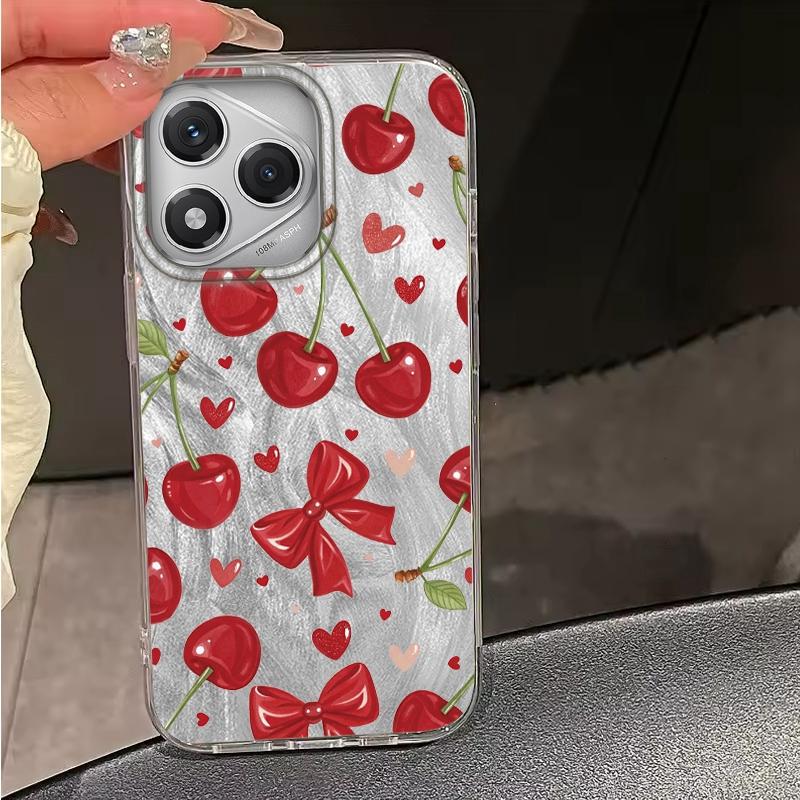 Summer Red Fruit Girls Women Case For Honor 400 Pro X9c Magic7 Magic6 200 Lite Smart X9a X8a X8b X8c X7c X6c X8 90 Fundas Cover