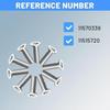 10Pcs Brake Disc Rotor Torx Screws - Compatible with Various Vehicles - Repl