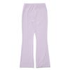 NAKED SURF CLUB Terry Bootcut Slit Pants (Purple)