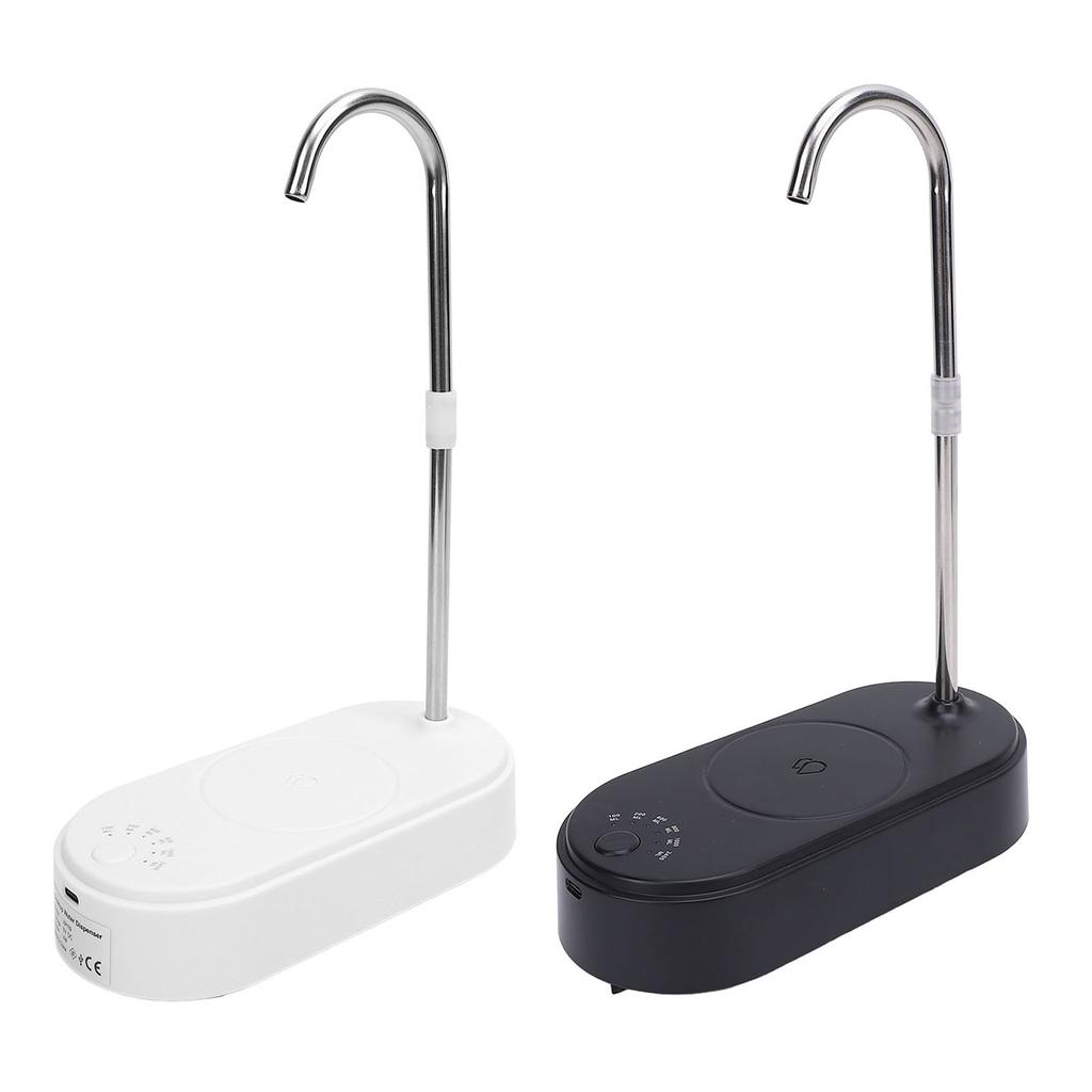 Desktop Water Dispenser with Hose Electric Bottle Drinking Water Pump Tray for Living Room Kitchen B